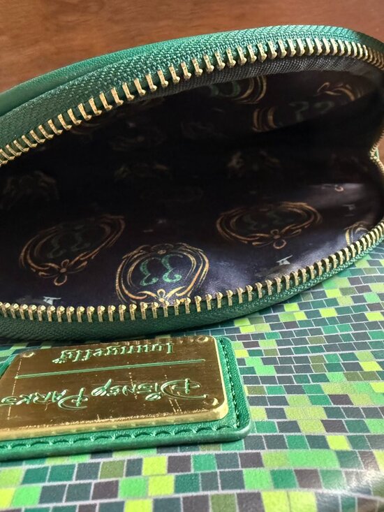 Disneyland Club 33 Loungefly Emerald Anniversary Backpack main image 9